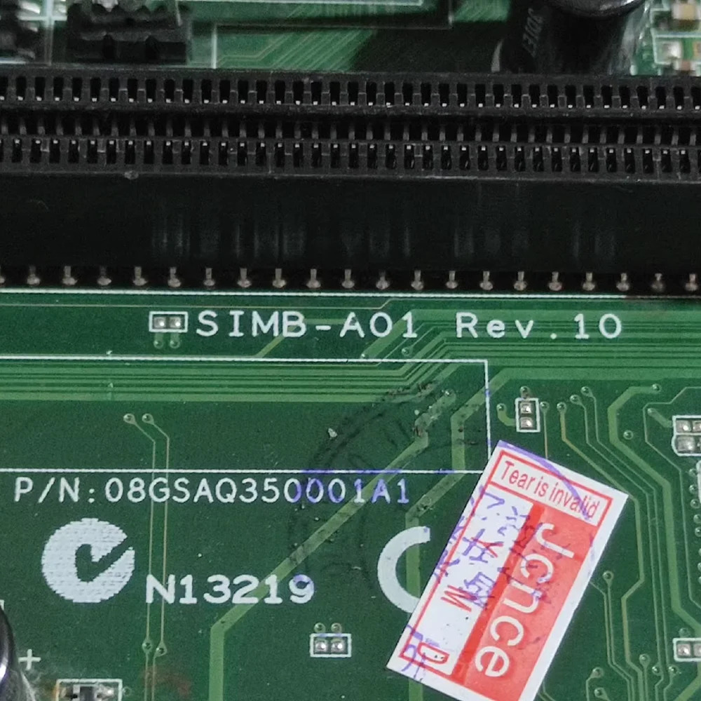 SIMB-A01 Rev.10 SIMB-A01-6G200A1E 산업제어 컴퓨터 마더보드