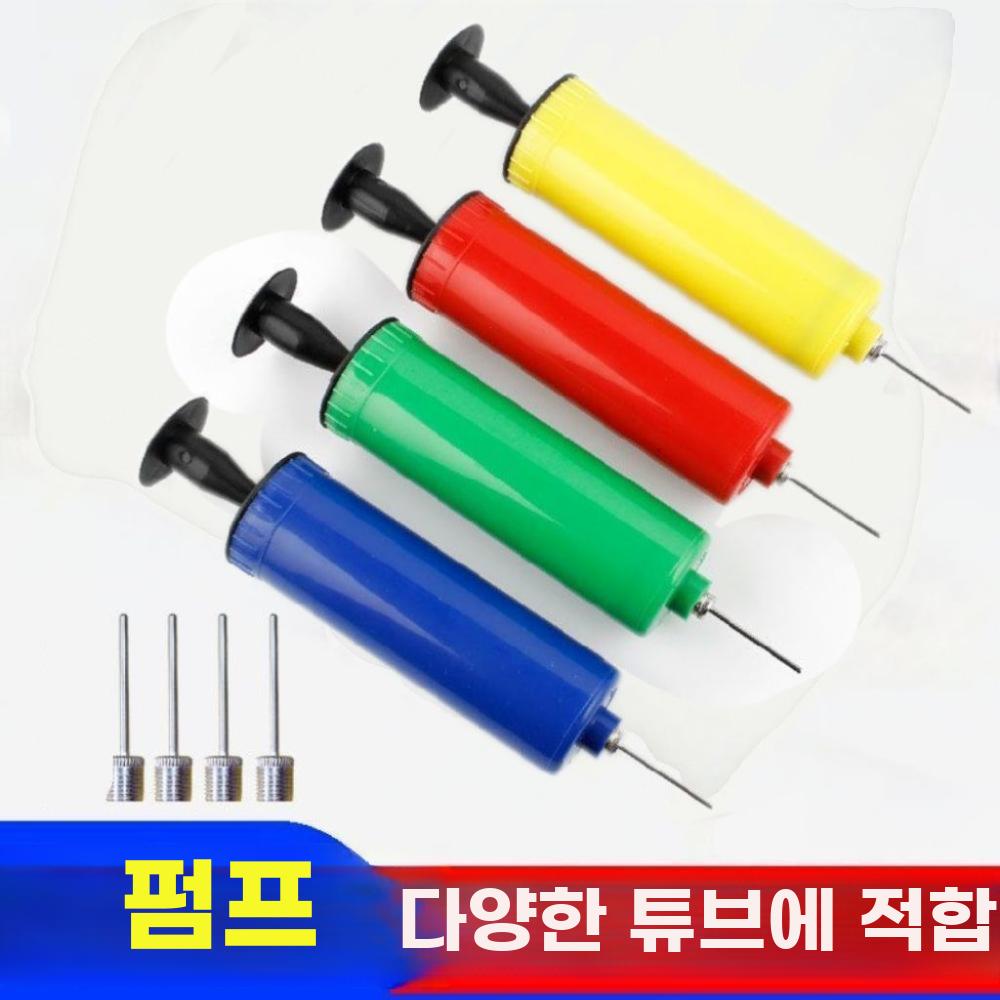 다용도 수동 공기펌프 볼튜브 겸용 휴대용 압축 핸드펌프 - 상세 이미지 2