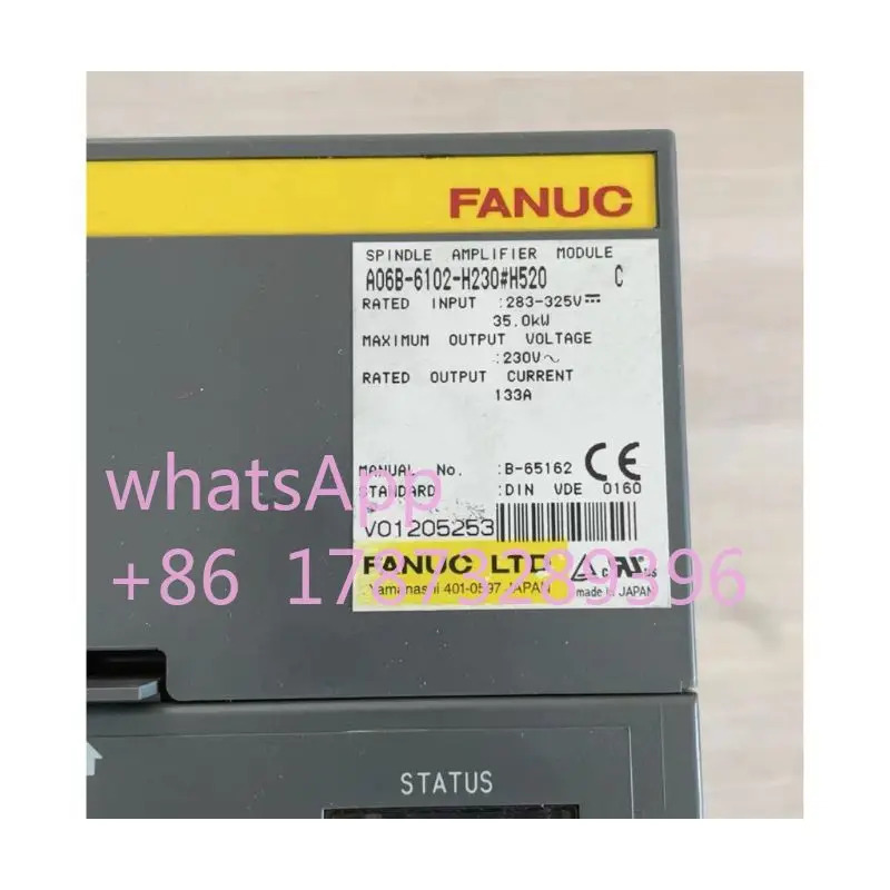 리퍼 A06B-6102-H230 H520 서보 증폭기 모듈 완료