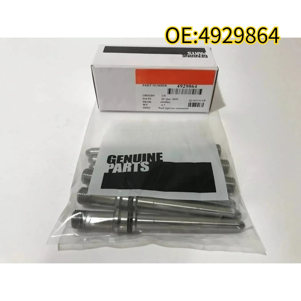 4929864 6PCS 인젝터 커넥터 튜브는 ge CUMM Diesel 5.9L 6.7L