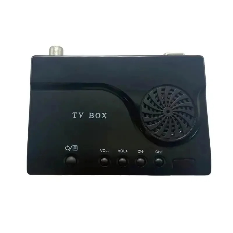 /RF - /VGA 셋톱박스 변환기 모니터로 TV 케이블 아날로그 신호를 원격 제어 경적으로 시청 가능