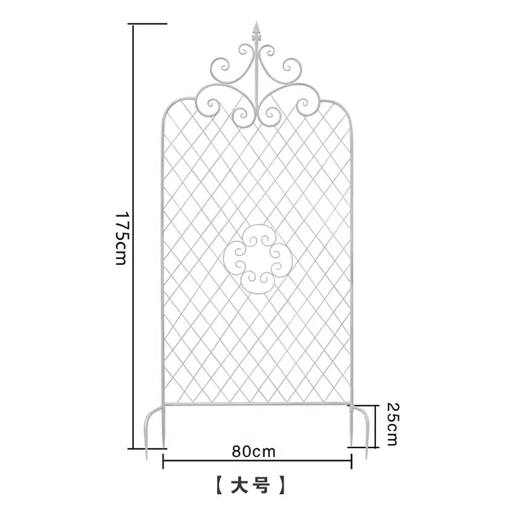 장미 오벨리스크 넝쿨 지지대 식물 장미울타리 정원 빈티지 그린 포인트형 021 - G 라지 이미지 7