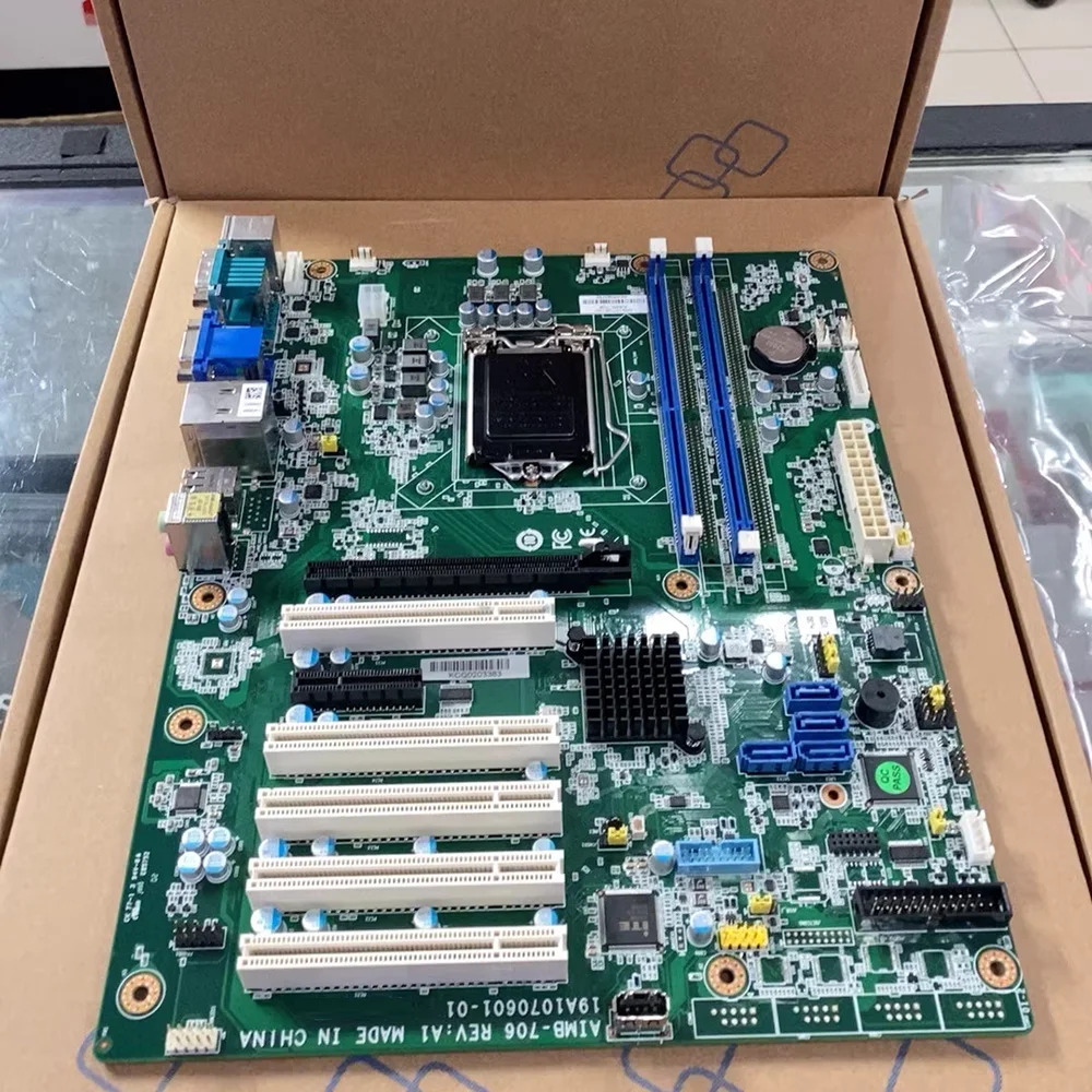 AIMB-706VG AIMB-706 REV.A1 산업컴퓨터 마더보드는 대 CPU를 지원