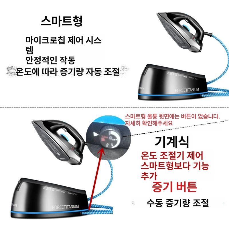 세탁소 다리미 스팀 옷가게 공업용 가이타이너 핸디 전문가용 미니 전기 소형 클리닝 기계식 이미지 6