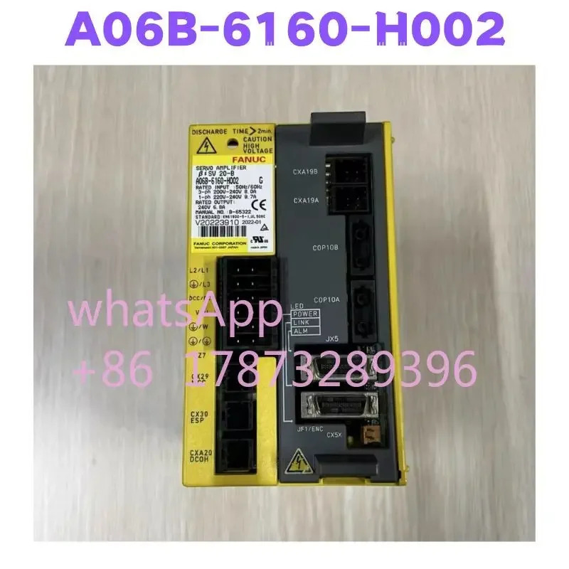 리퍼 A06B-6160-H002 A06B 6160 H002 4축 증폭기 완료 OK