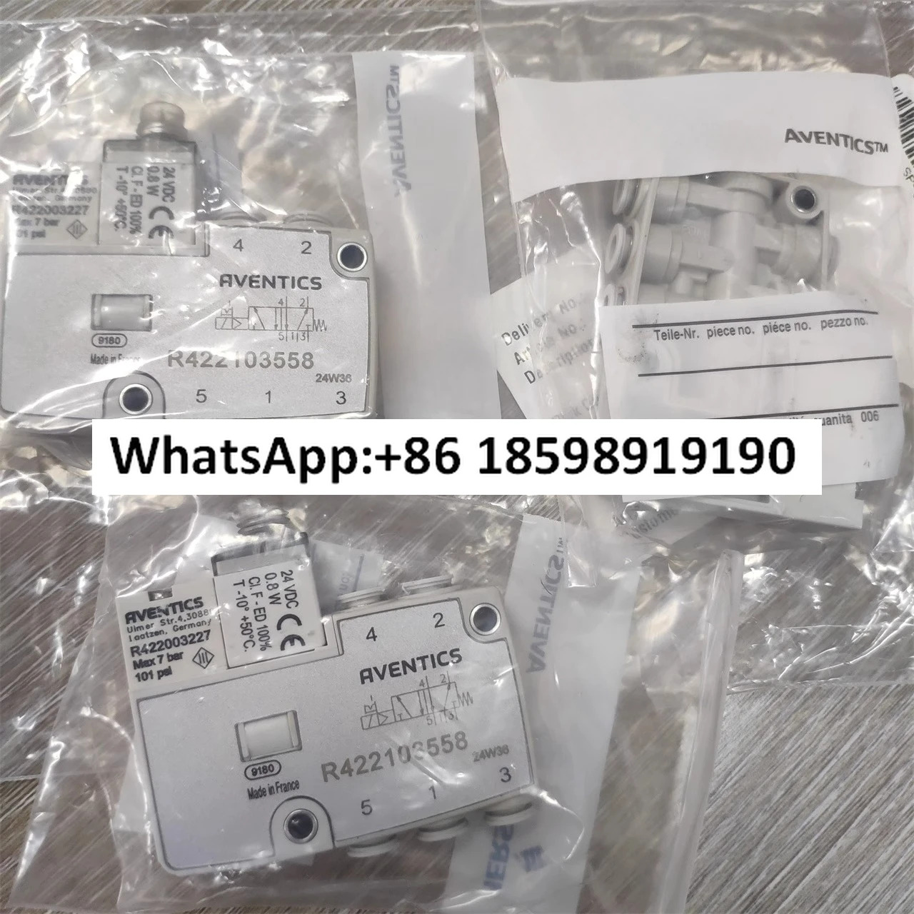 LS04 MXS 방향 밸브 R422103556 R422103558 원본