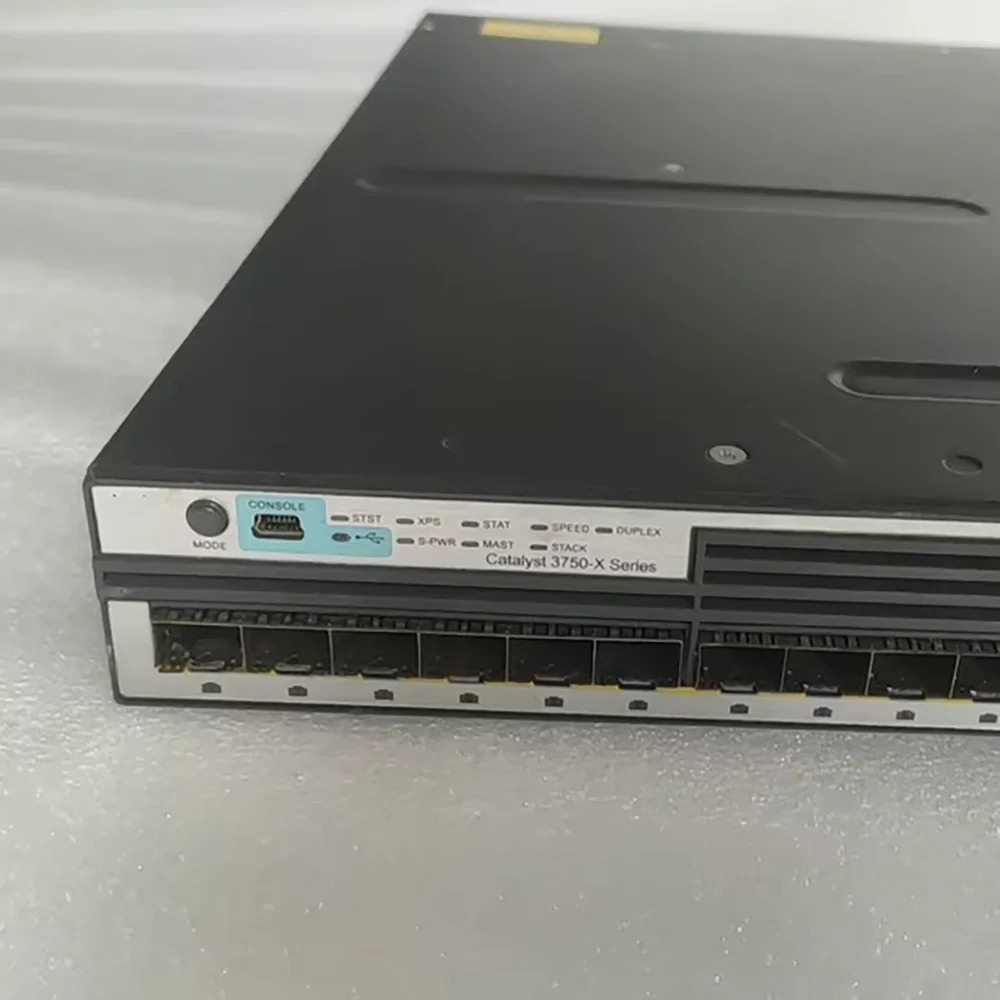 CISCO WS-C3750X-24S-S 24 포트 기가비트 SFP 광 3층 광섬유 스위치용