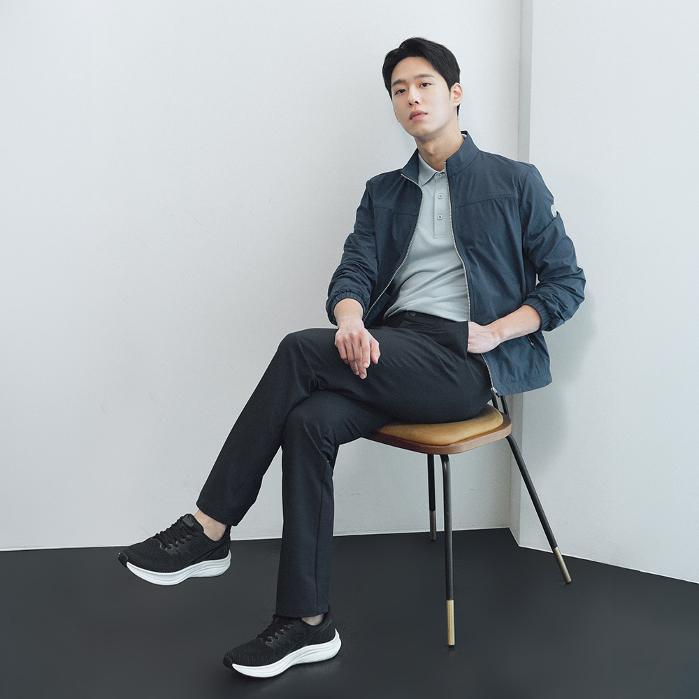 손 안 대고 신는 바로인 남녀공용 드로우 운동화 키높이 경량 발편한 워킹화 이미지 6