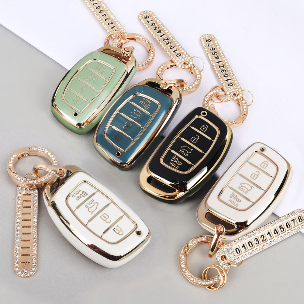 지엠지모터스 차키케이스 차량용 자동차 스마트 커버 TPU 키링 AH-01