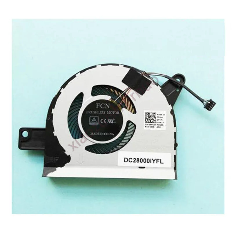 Dell Latitude 5580 5590 E5591 09VK27 9VK27노트북 CPU 냉각팬