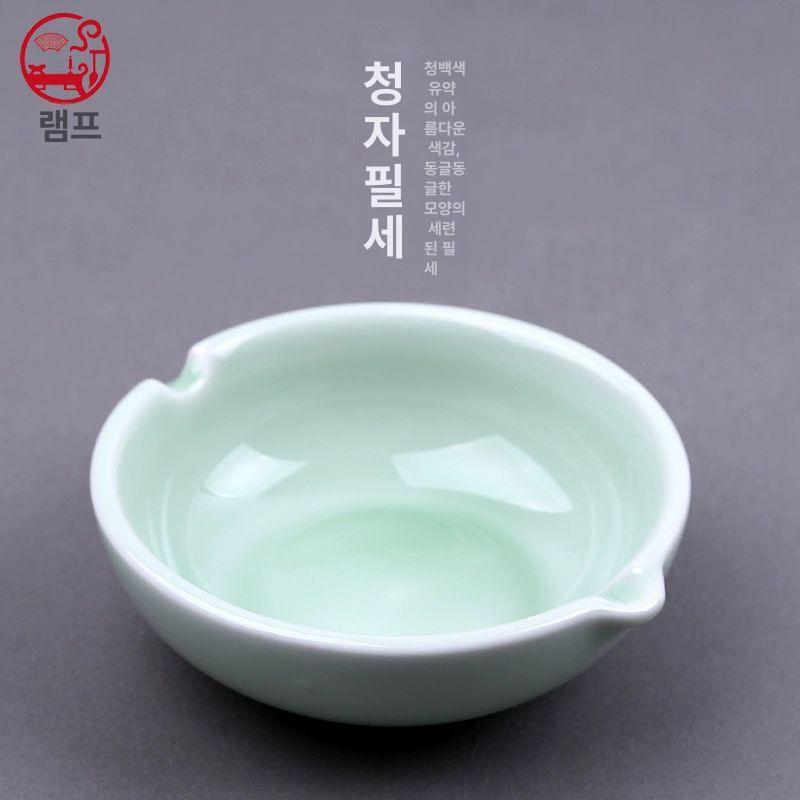 도자기 연적 먹물접시 서예 문방사우 벼루 도구 - 상세 이미지 2