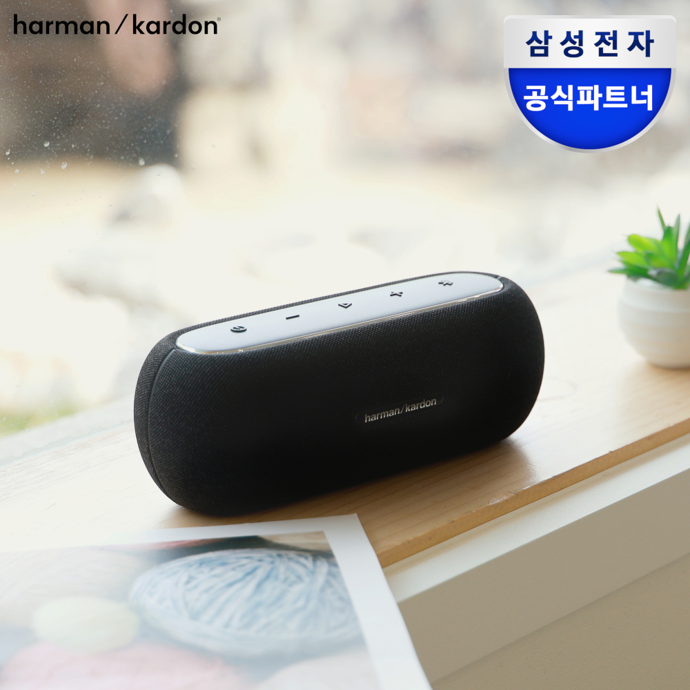 삼성전자 하만카돈 루나 블루투스스피커 휴대용 포터블 캠핑 방수 야외 여행 블랙 제품 이미지