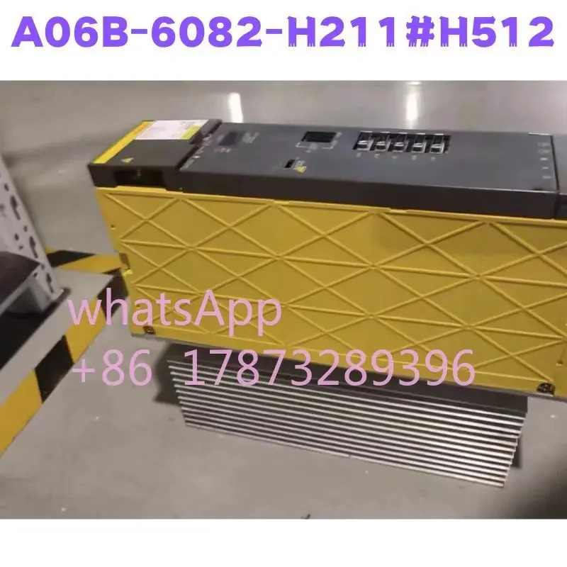 리퍼 A06B-6082-H211 H512 A06B 6082 H211 스핀들 드라이브 완료 OK