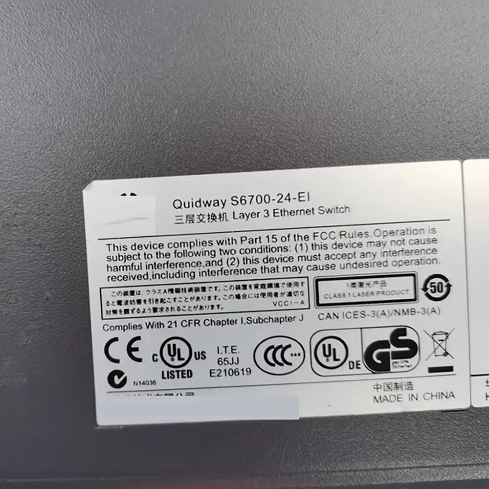 Huawei호환 S6700-24-EI 24 포트 SFP10 기가비트 레이어 3 네트워크 전체기가비트 스위치