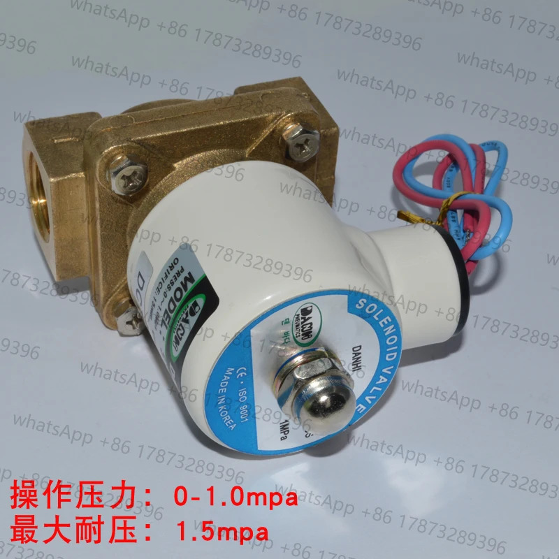 양방향 1/2 솔레노이드 밸브 SVPW2145-AC220V SVPW2145-DC24V는 에어 물 진공을 통과할 수 있습니다.