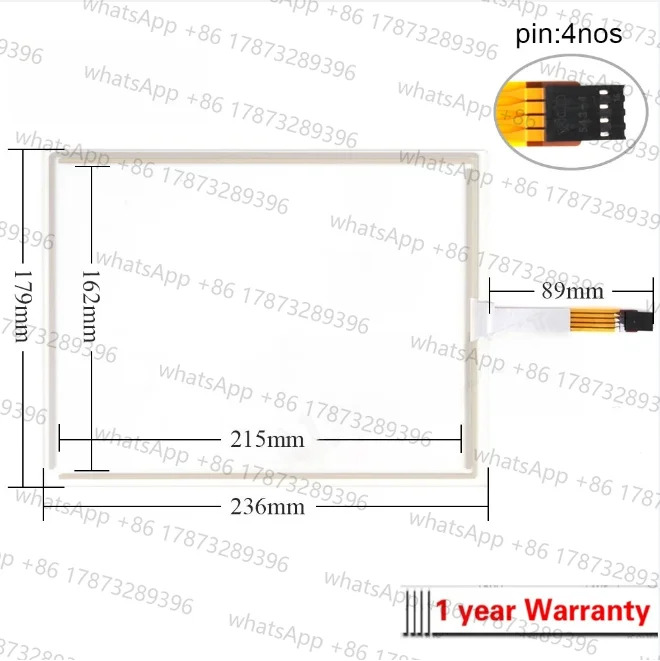 EE-1044-IN-W4R 1044-IN-AGH-AN-W4R EE-1044-IN-CH-AN-W4R-1.8 EE-1044-IN-CH-AN-W4R 터치패드터치 스크린 패널 유리 디지