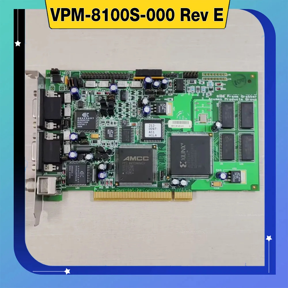 CO-GNEX 8100 프레임 그래버 VPM-8100S-000 Rev E 이미지 수집 카드용