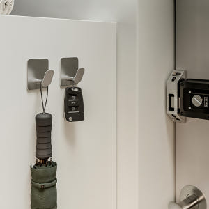 무타공 접착식 스텐 욕실걸이 후크 화장실 샤워볼 고리 가방 모자 걸이 실사용 후기 | 효과 있을까? - 상품 이미지 4