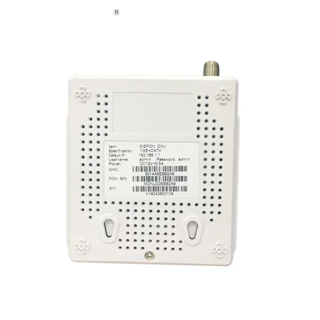 듀얼 모델 FTTH 광 네트워크 케이블 TV 1Ge CATV Epon ONU Gpon