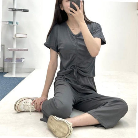 이지웨어 여성 반팔 셔링트레이닝 할인제품 세트