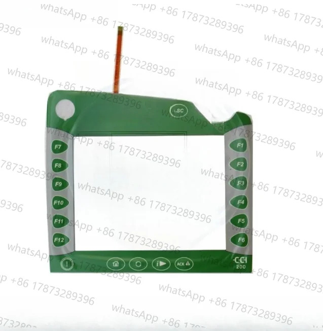CCI200 HMI CCI 200 PLC CCI-200 터치스크린 전면 라벨 터치 패널