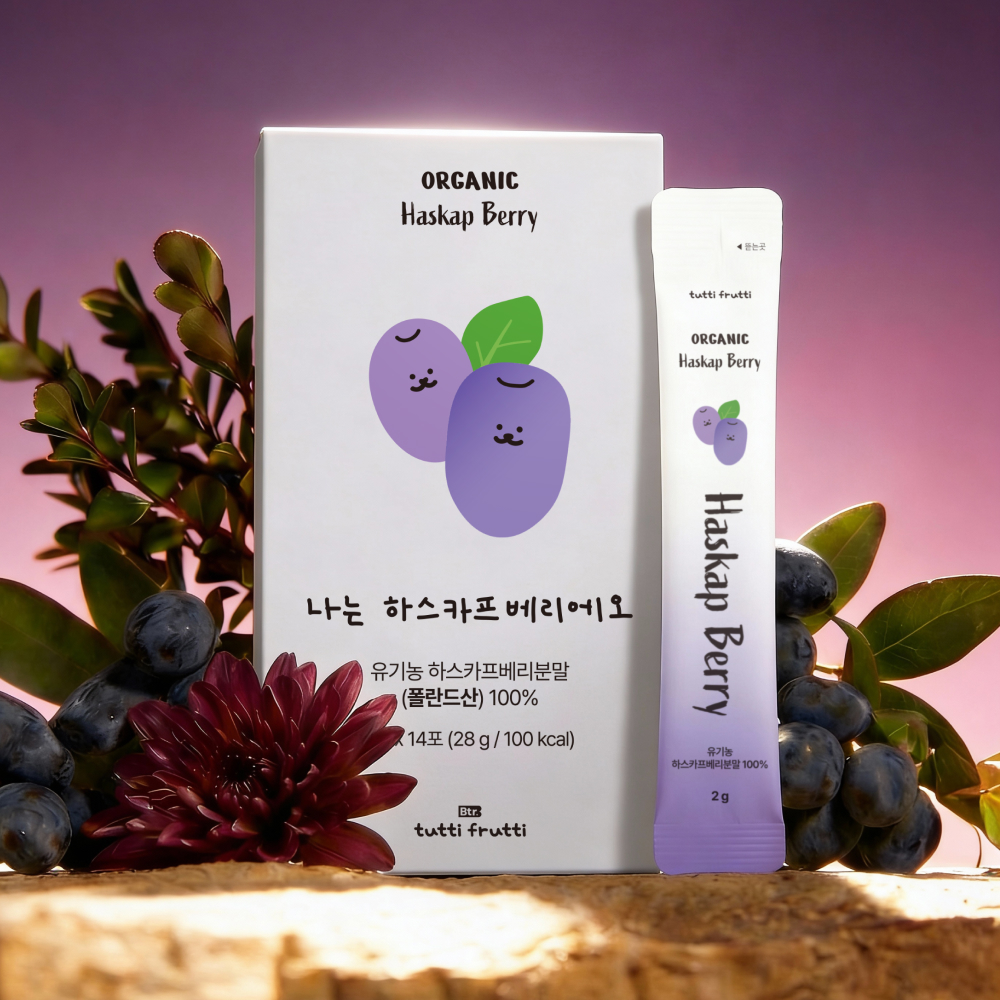 뚜띠프루티 하스카프베리 유기농 동결건조 스틱 분말 100% 폴란드산 14포, 2개 이미지 2