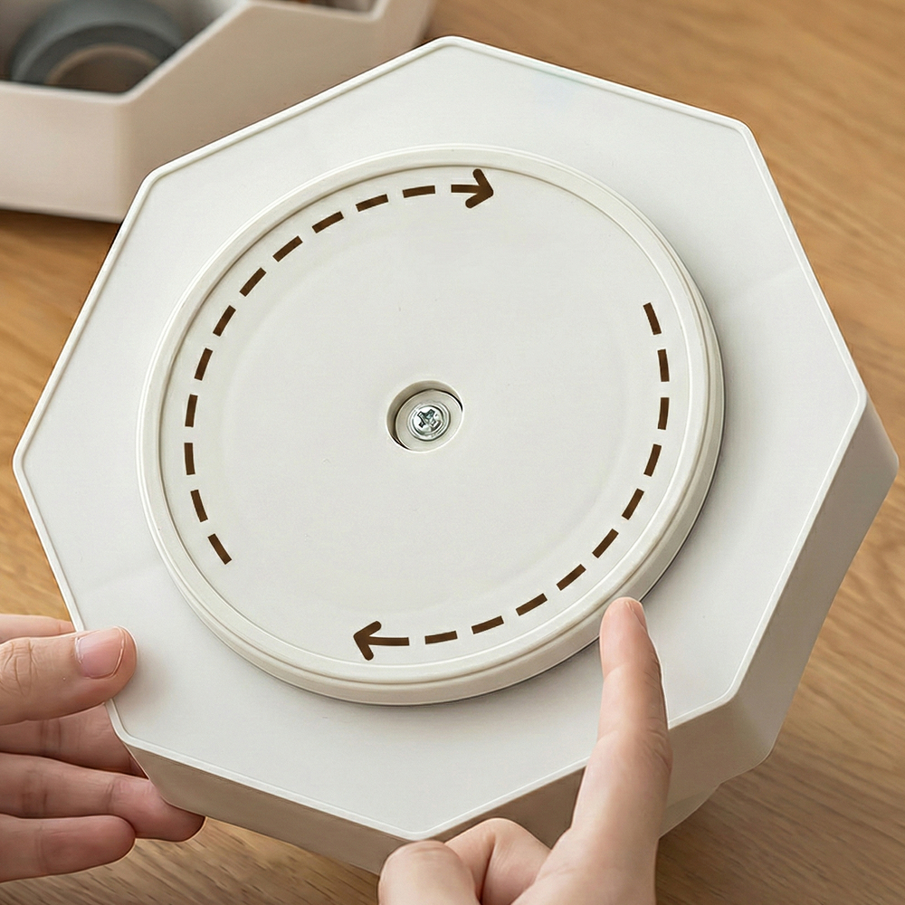 회전 연필꽂이 데스크오거나이저 수납 보관함 스탠드필통 NIVORY - 상세 이미지 4