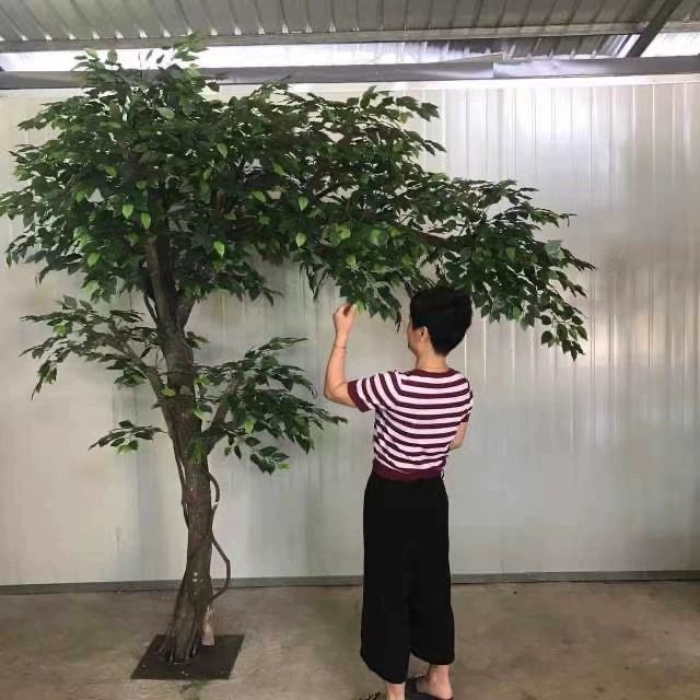 대형 인조나무 조화나무 소원트리 인테리어 장식 실내 확장형높이1.5m1.3m - 상세 이미지 2