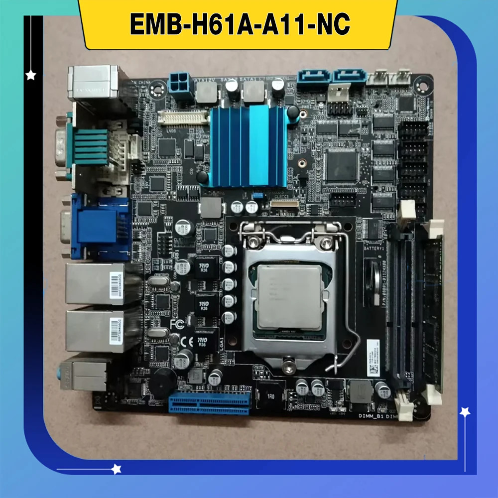 산업제어 마더보드 H61 EMB-H61A-A11-NC 17x17