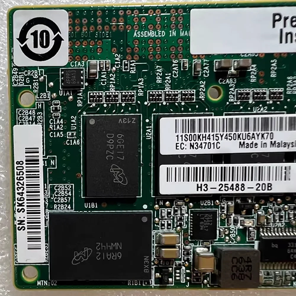 X3650M5 어레이 카드 47C8665 44W3394 2GB 캐시