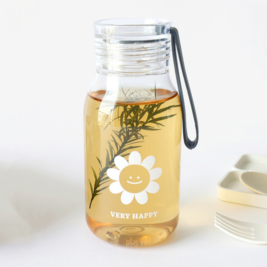 에코젠 산책 물통 국산 물병 운동 냉침보틀 어린이집 초등학생 미니텀블러 300ml, 베리해피 - 상품 이미지