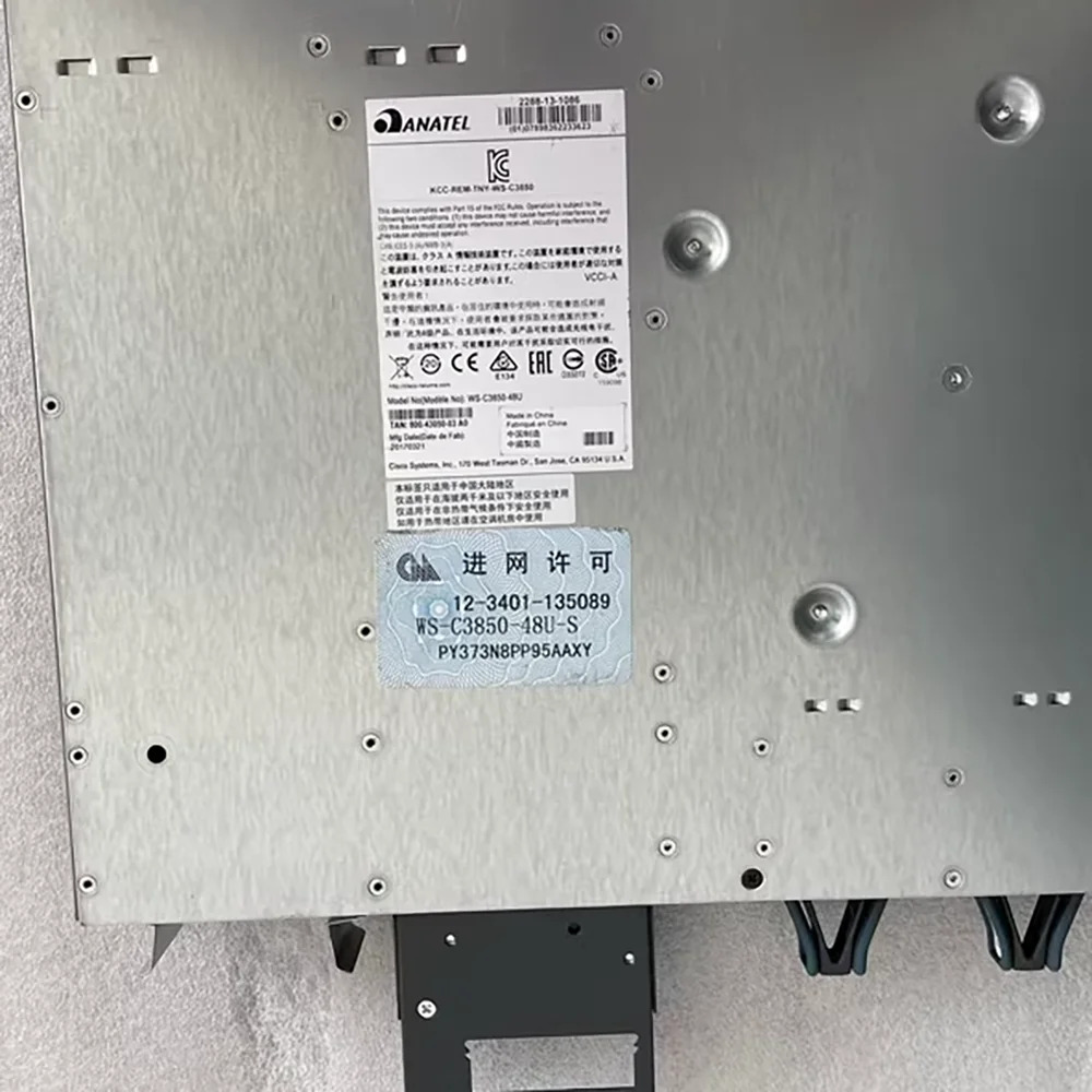 WS-C3850-48U-S 48포트 기가비트 엔터프라이즈 네트워크 코어 스위치