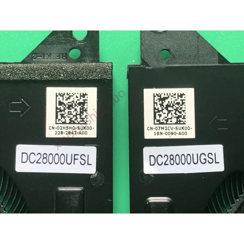 DELL Alienware x15 R1 냉각팬 07M2CV 02H5HD 7M2CV 2H5HD원본 XMSJ