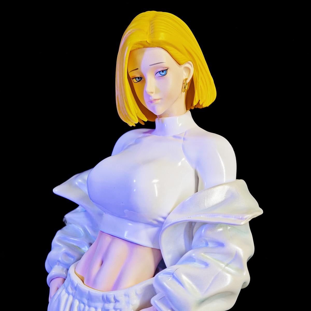 블루바구니 드래곤볼 인조인간 18호 모형 피규어 18호 27cm - 상세 이미지 2