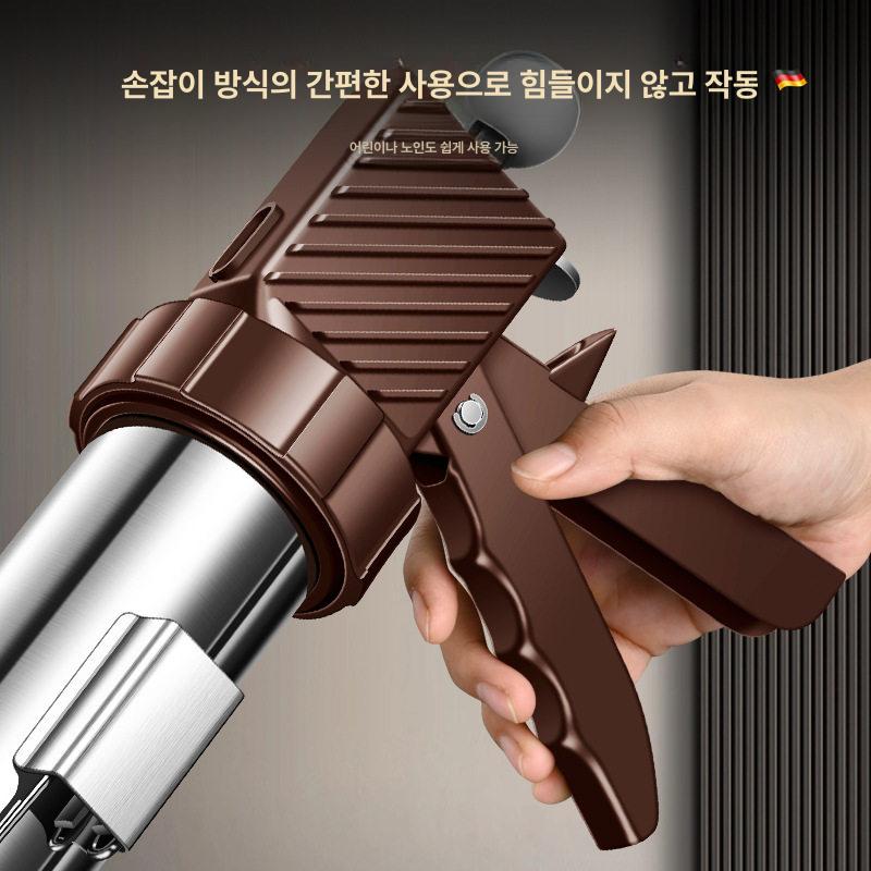 미트볼 기계 옹심이 굴림만두 반죽소분 상업용 새우볼 권총형 수동 소시지 충전기 - 상세 이미지 3