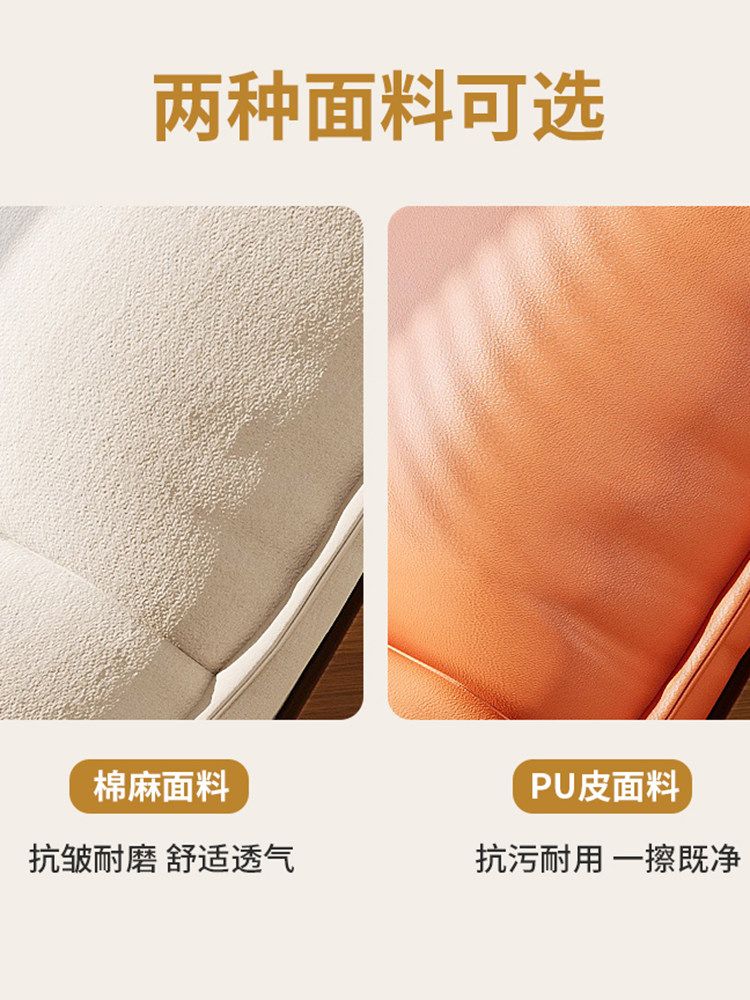 흔들의자 거실 원목 인테리어 독서 엔틱 쇼파 의자 쿠션 베란다 안락의자 통기성이 좋은 코튼과 린넨 체크 무늬 - 상세 이미지 2