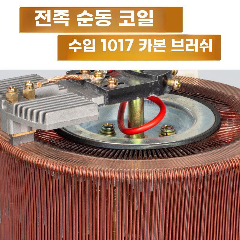접촉식 단상 조정 변압기 220V 입력 0~250V - 상세 이미지 5