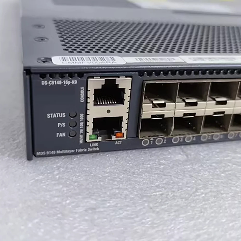 CISCO DS-C9148-16P-K9 16 포트 활성화 8G 파이버 스위치용