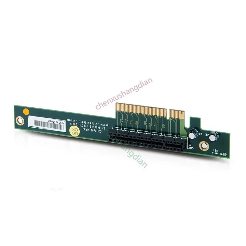 Qincheng 1U PCIe 8X 수평 플매트 카펫 러그 카드 80H09313701A0 1-Lock PCI