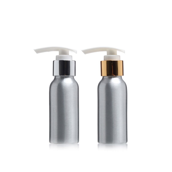 페스트세븐 플라스틱 알루미늄용기 유광DP 금속디스펜서 AL-100ml - 상품 이미지