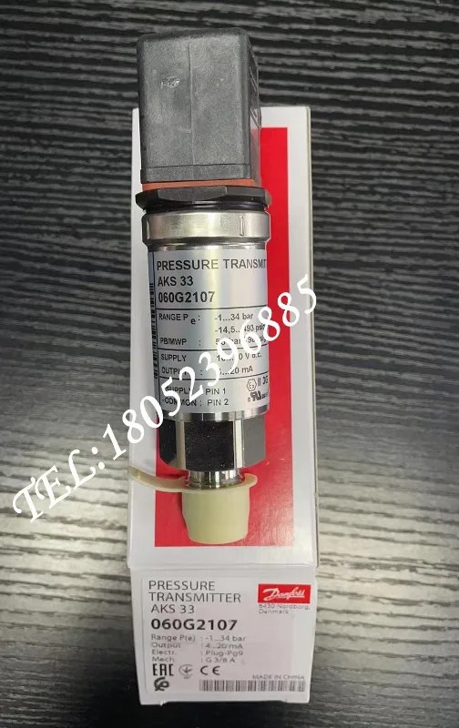 AKS33 압력 트랜스미터 060G2051/2102/2105/2109/2113