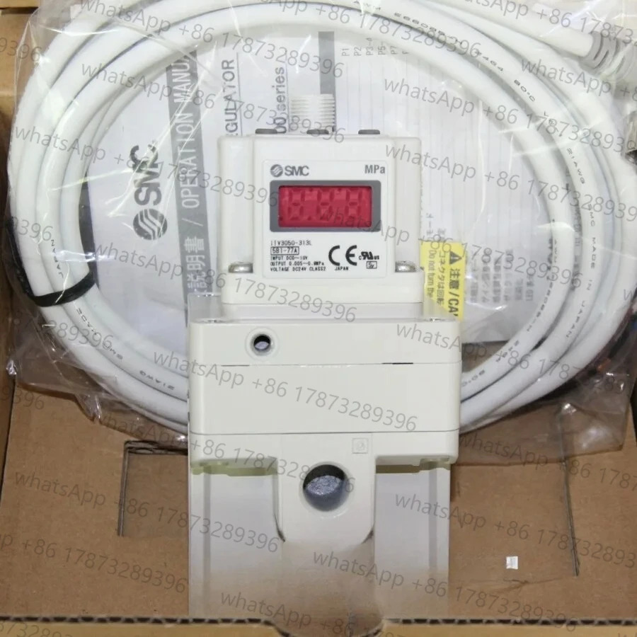 ITV3050-313L ITV3050-313N 전기/공압 조절기 DC24V Rc3/8 입력 010V 출력 0.0050.9MPA