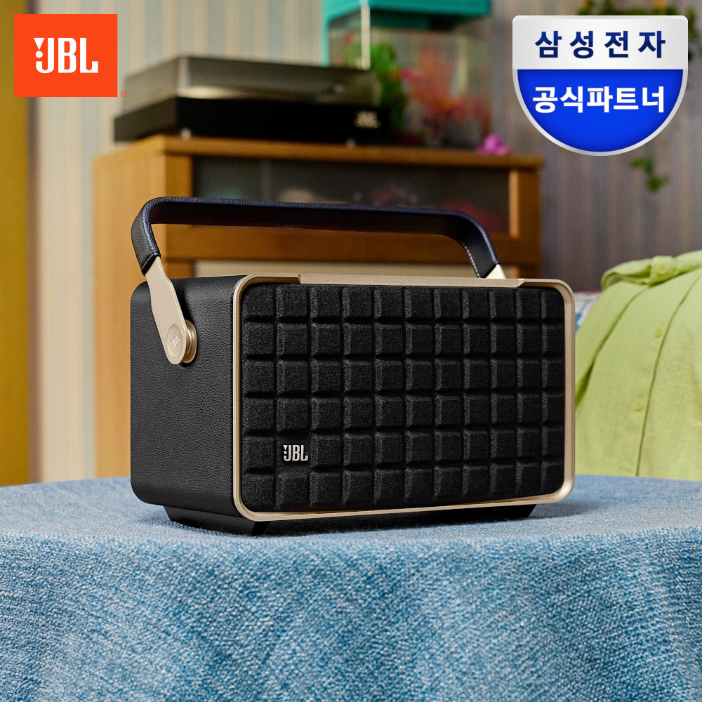 삼성전자 JBL 어센틱 300 블루투스스피커 휴대 무선 와이파이 카페매장 블랙 제품 이미지