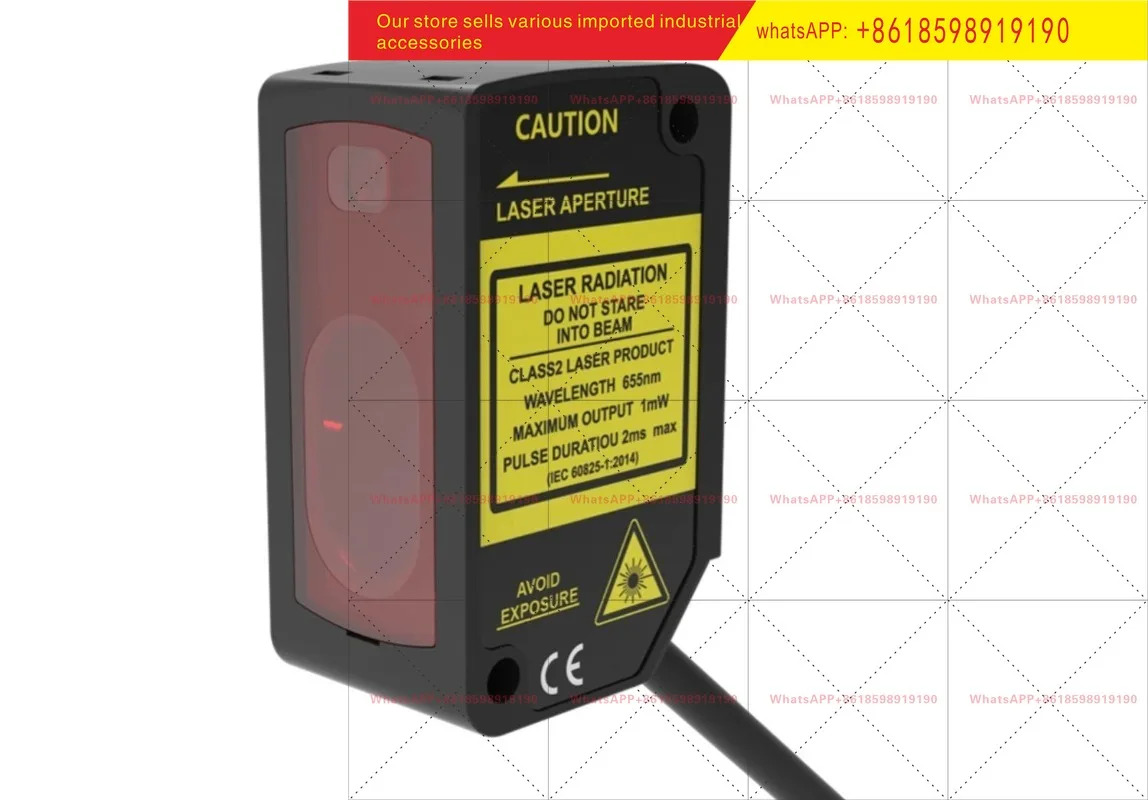 소형 레이저 변위센서 PDE CR100 아날로그 출력 RS485 라이트 포장 0.12mm