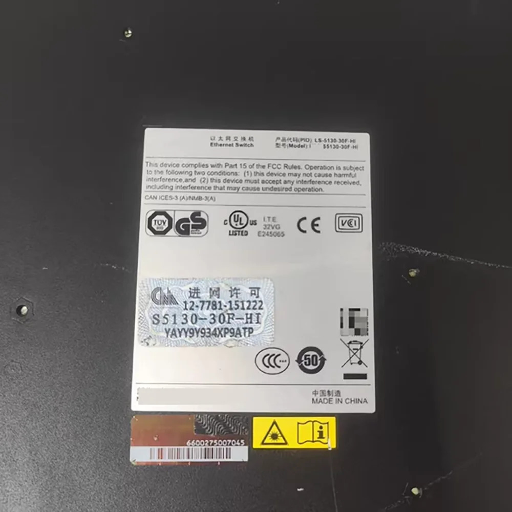 H3C S5130-30F-HI 24 기가비트 8 전기 4 SFP10 네트워크 스위치용