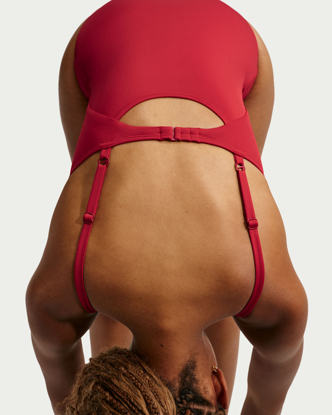 Nike Swim Effortless Essential One Piece Gym Red, XL - 상세 이미지 4
