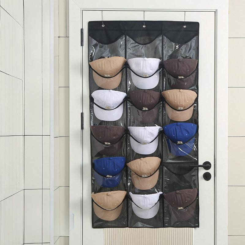 모자보관함 모자걸이 보관함 정리 랙 보관 옷걸이 모자 디스플레이 넥타이 - 상품 이미지