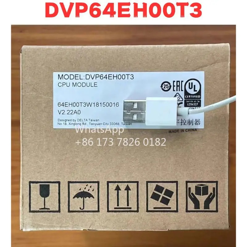 원본 DVP64EH00T3 PLC
