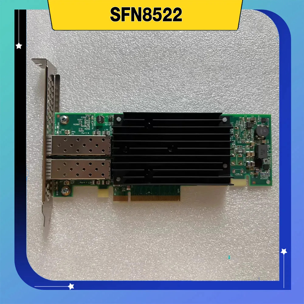 Solar-flare SFN8522 PLUS 10Gb 낮은 대기 시10G 듀얼 포트 네트워크 카드용