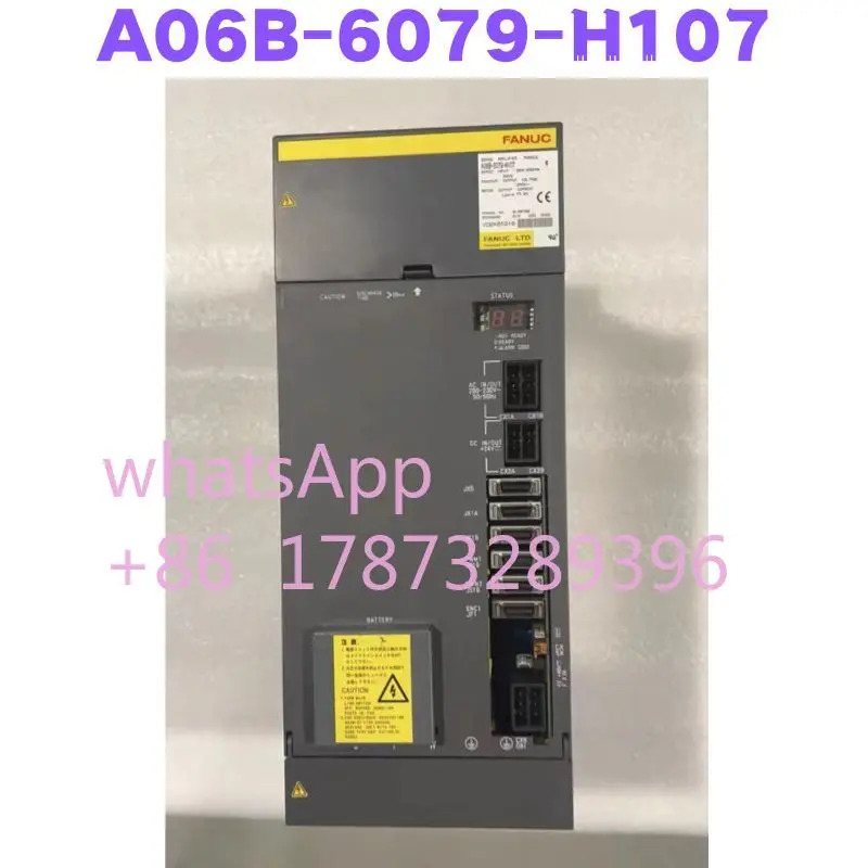 리퍼 A06B-6079-H107 A06B 6079 H107 스핀들 증폭기 모듈 완료